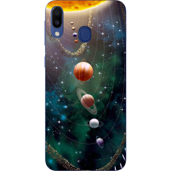 

Силиконовый чехол Amstel для Samsung Galaxy A20 2019 A205F с картинкой Планеты