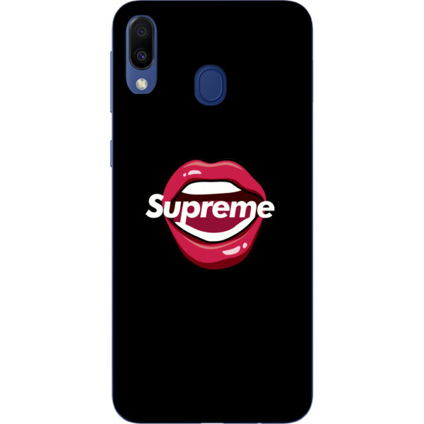 

Чехол силиконовый Amstel для Samsung Galaxy A20 2019 A205F с картинкой Губы Supreme