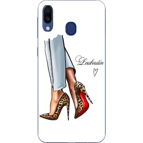 

Чехол силиконовый Amstel для Samsung Galaxy A20 2019 A205F с картинкой Туфли