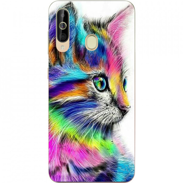

Силиконовый чехол Amstel с рисунком для Samsung A60 2019 Galaxy A6060 Яркий котик