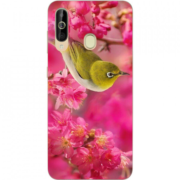 

Силиконовый чехол бампер Amstel для Samsung A60 2019 Galaxy A6060 с картинкой Птица
