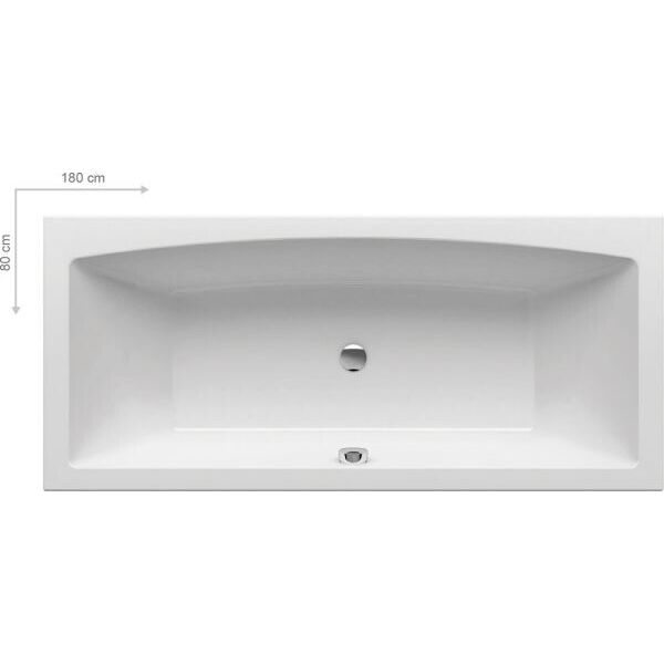 

Ванна акриловая Ravak Formy 02 180x80 C891000000