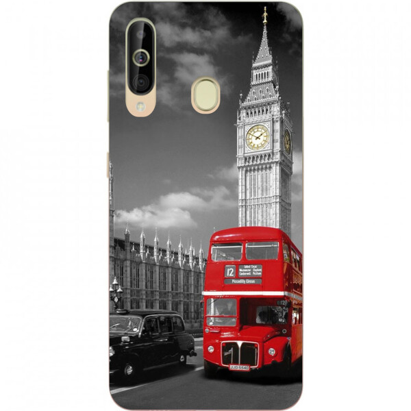 

Бампер силиконовый чехол Amstel для Samsung A60 2019 Galaxy A6060 с картинкой Лондон
