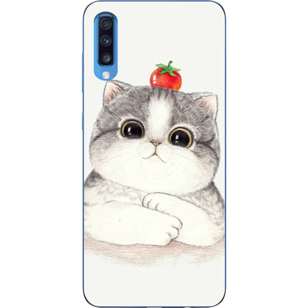 

Силиконовый чехол Amstel с рисунком для Samsung A70 2019 Galaxy A705F Котенок