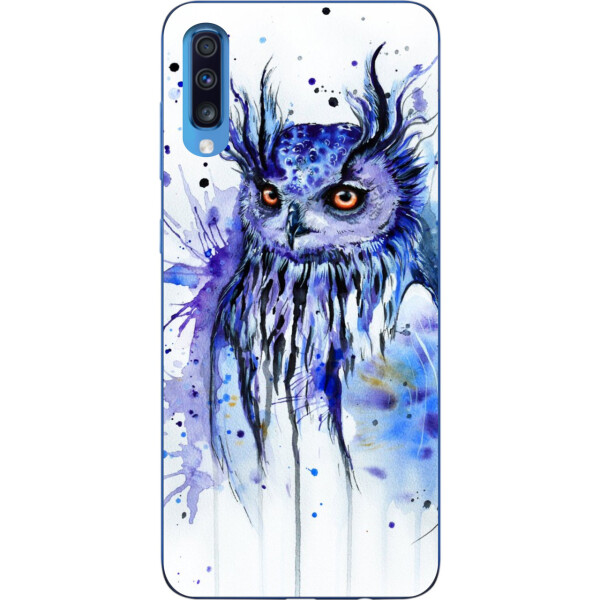 

Силиконовый чехол Amstel для Samsung A70 2019 Galaxy A705F с картинкой Сова акварель