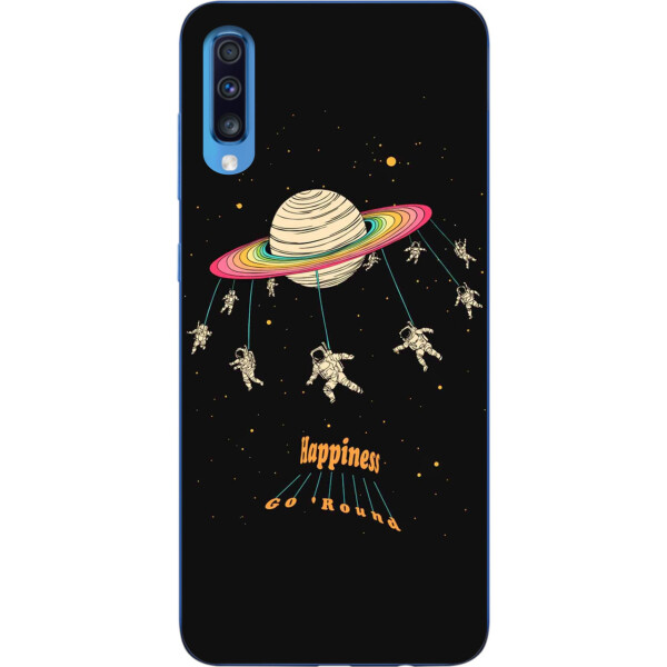 

Силиконовый чехол бампер Amstel для Samsung A70 2019 Galaxy A705F с картинкой Карусель