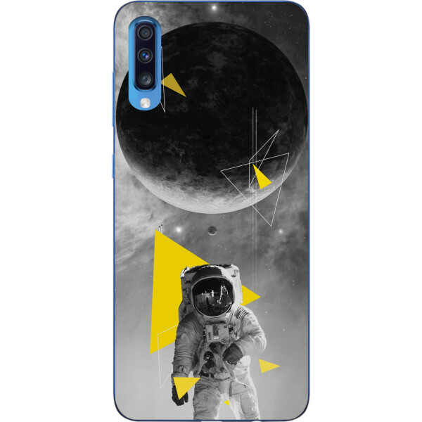 

Чехол силиконовый Amstel для Samsung A70 2019 Galaxy A705F с картинкой Астронавт