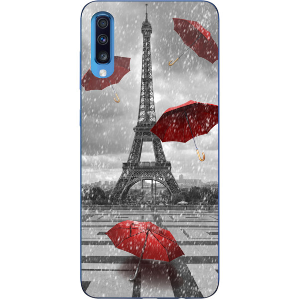 

Бампер силиконовый чехол Amstel для Samsung A70 2019 Galaxy A705F с картинкой Париж