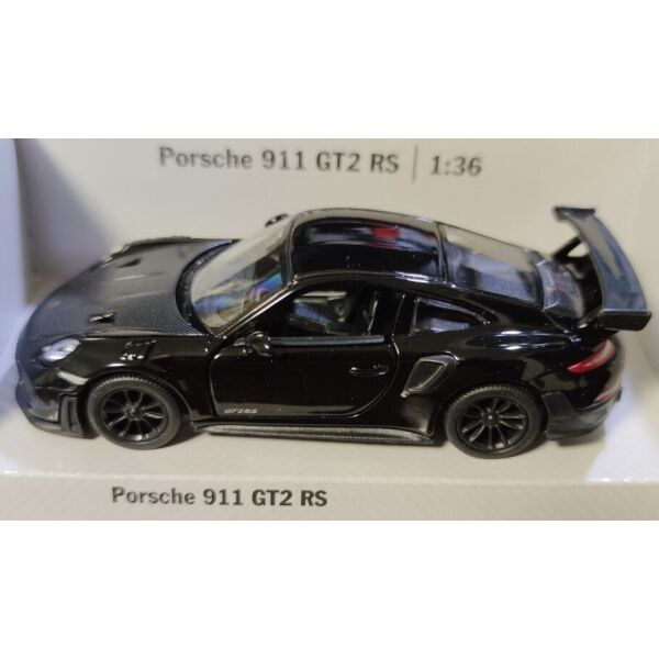 

Детская машинка Porshe 911 GT2 RS метал 1:36 черный