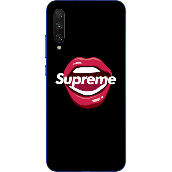 

Силиконовый чехол бампер Amstel для Xiaomi Mi A3 с картинкой Губы Supreme