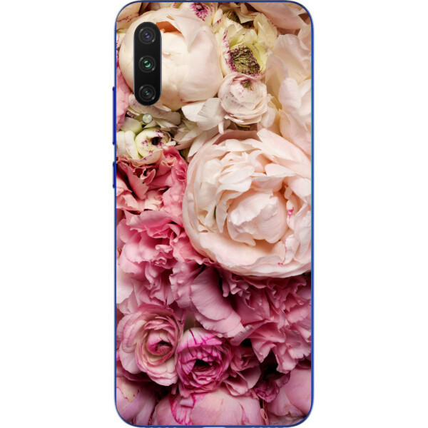 

Силиконовый чехол бампер Amstel для Xiaomi Mi A3 с картинкой Пионы