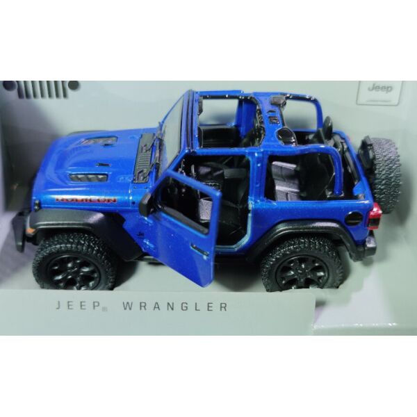 

Детская машинка Jeep wrangler метал 1:36 синий