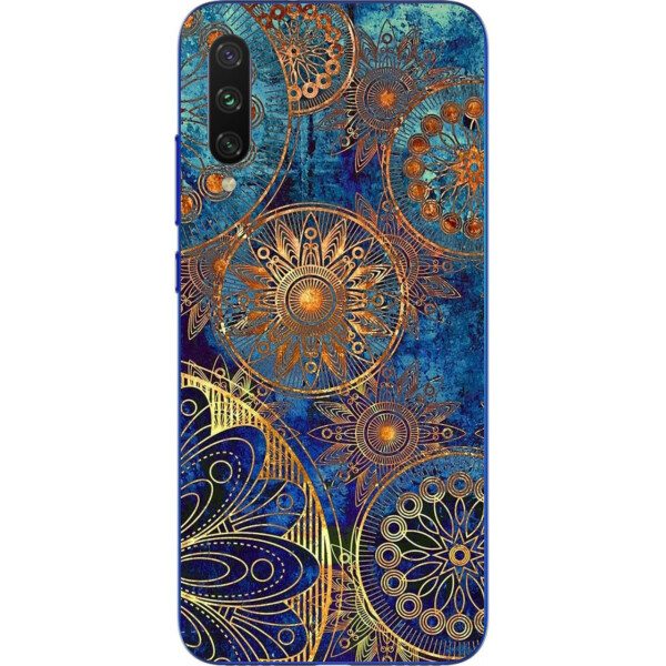 

Бампер силиконовый чехол Amstel для Xiaomi Mi A3 Lite с картинкой Круги винтаж