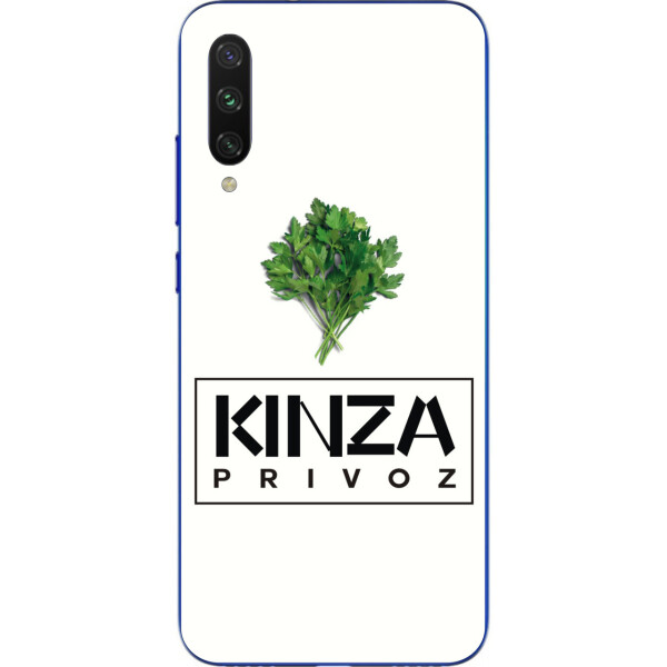 

Антибрендовый силиконовый чехол Amstel для Xiaomi Mi A3 Lite с картинкой Kinza Privoz