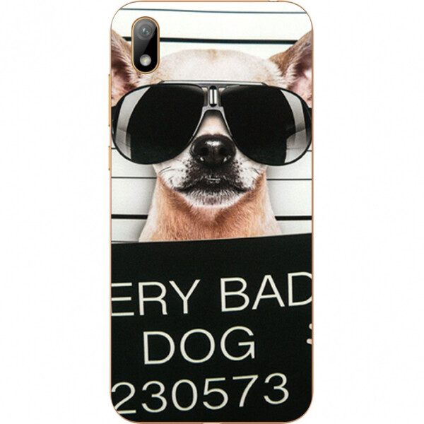 

Силиконовый чехол Amstel для Huawei Y5 2019 с картинкой Bad Dog
