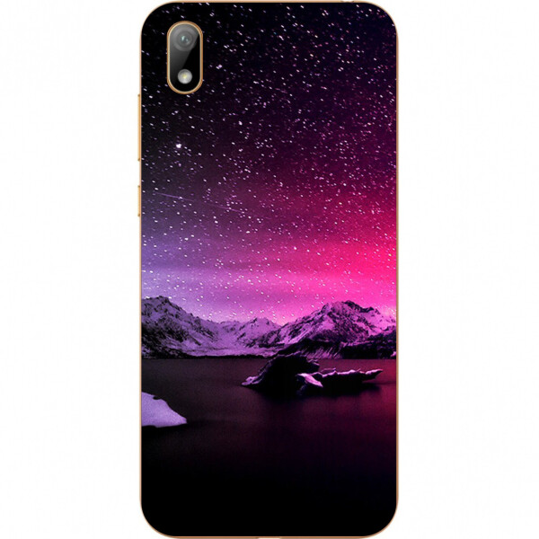 

Силиконовый чехол бампер Amstel для Huawei Y5 2019 с картинкой Звездное небо