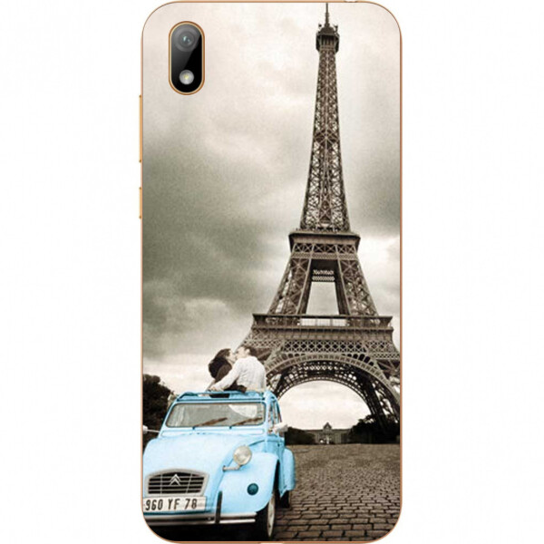 

Силиконовый чехол бампер Amstel для Huawei Y5 2019 с картинкой Париж