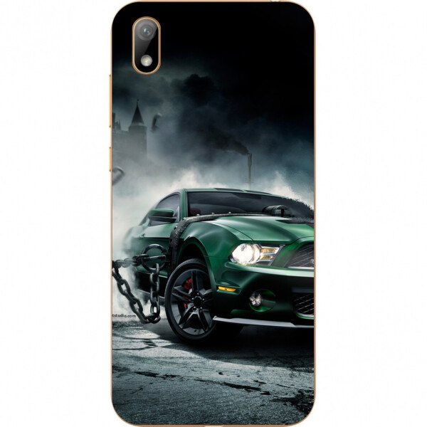 

Бампер силиконовый чехол Amstel для Huawei Y5 2019 с картинкой Мустанг