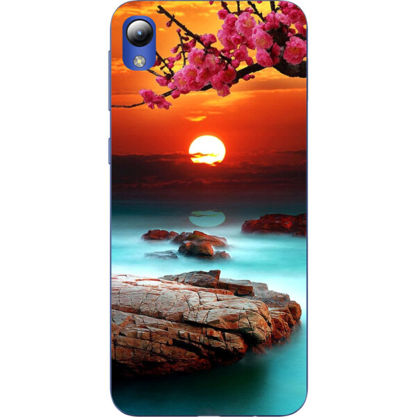 

Силиконовый чехол бампер Amstel для ZTE Blade L8 с картинкой Красивый закат