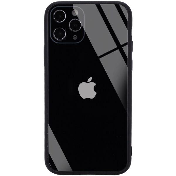 

Противоударный Защитный Термополиуретановый Чехол - Накладка Epik GLOSSY Logo Full Camera opp для Apple iPhone 11 Pro (5.8") со Стеклянной Поверхностью / + Усиленная Защита Камеры / Глянцевый / Черный