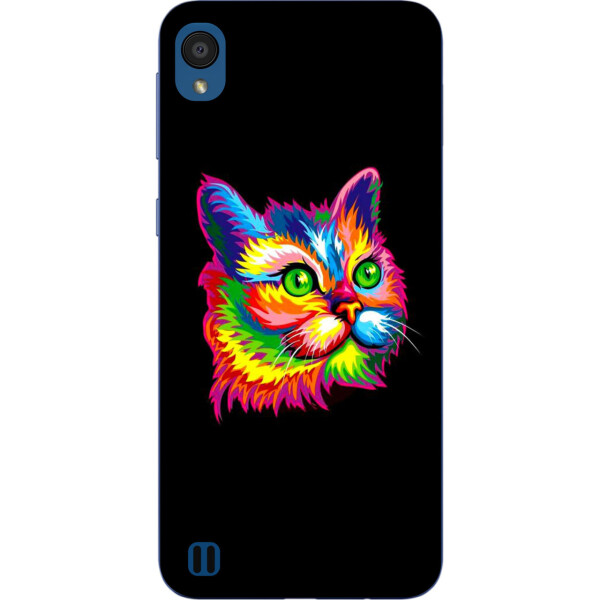 

Силиконовый чехол Amstel с рисунком для ZTE Blade A5 2019 Яркий кот