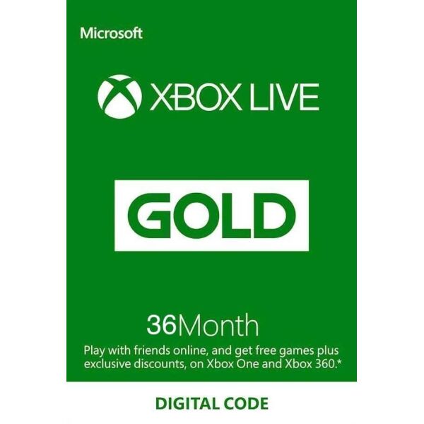 

Xbox Live Gold - 36 месяцев Xbox 360/One/Series подписка для всех регионов и стран