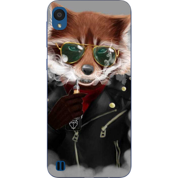 

Силиконовый чехол Amstel для ZTE Blade A5 2019 с картинкой Крутой енот