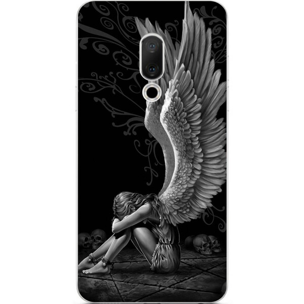 

Силиконовый чехол Amstel для Meizu 15 Plus с картинкой Ангел