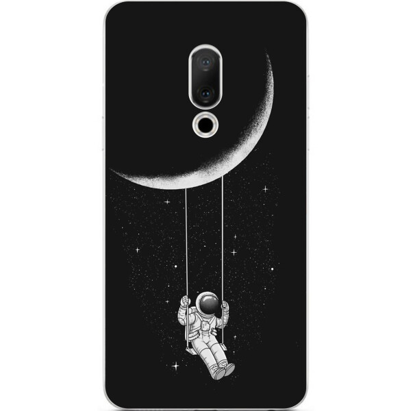 

Силиконовый чехол бампер Amstel для Meizu 15 Plus с картинкой Лунные качели