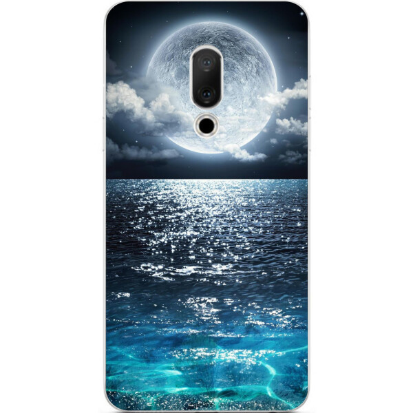 

Силиконовый чехол бампер Amstel для Meizu 15 Plus с картинкой Луна