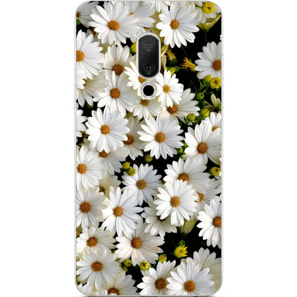 

Бампер силиконовый чехол Amstel для Meizu 15 Plus с картинкой Ромашки