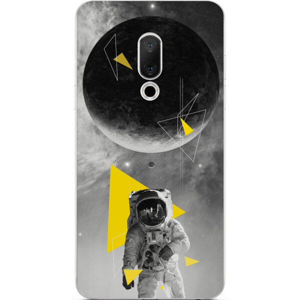 

Бампер силиконовый чехол Amstel для Meizu 15 Plus с картинкой Астронавт