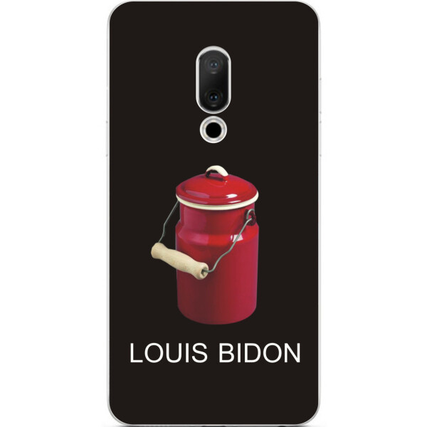 

Антибрендовый силиконовый чехол Amstel для Meizu 15 Plus с картинкой Louis Bidon