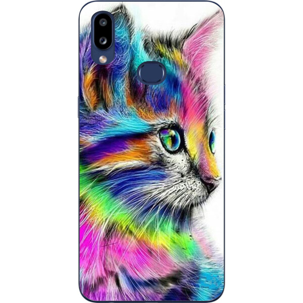 

Силиконовый чехол Amstel с рисунком для Samsung A10s Galaxy A107F Яркий котик