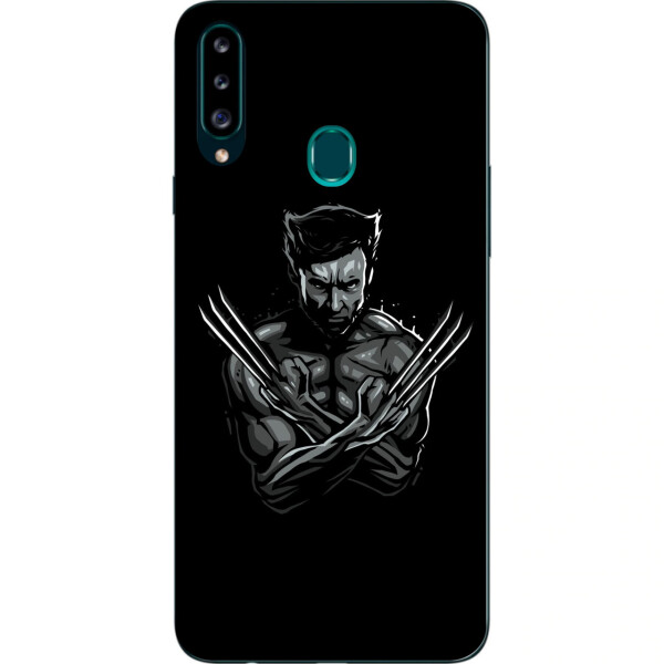 

Силиконовый чехол Amstel для Samsung A20s Galaxy A207F с картинкой Росомаха