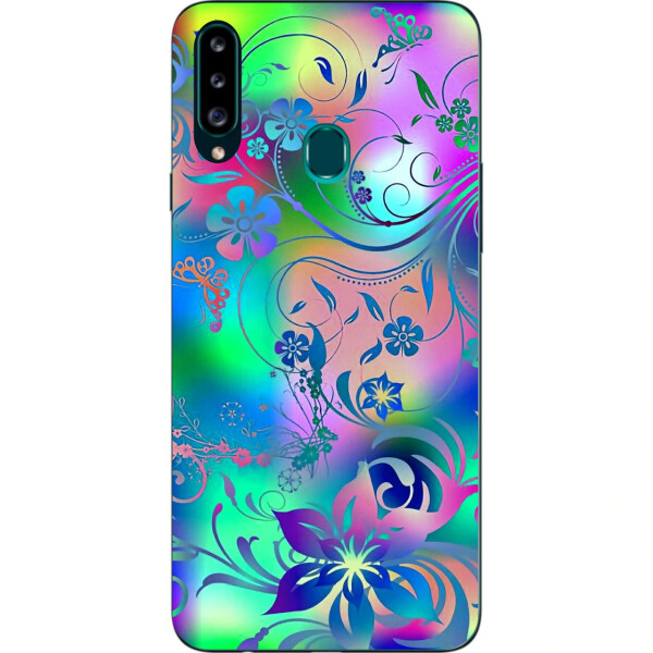 

Чехол силиконовый Amstel для Samsung A20s Galaxy A207F с картинкой Цветочный узор