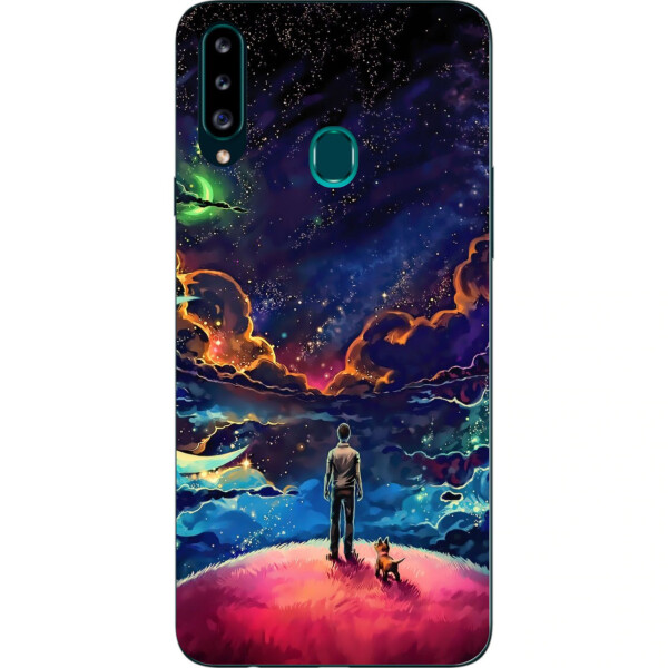 

Чехол силиконовый Amstel для Samsung A20s Galaxy A207F с картинкой Вселенная