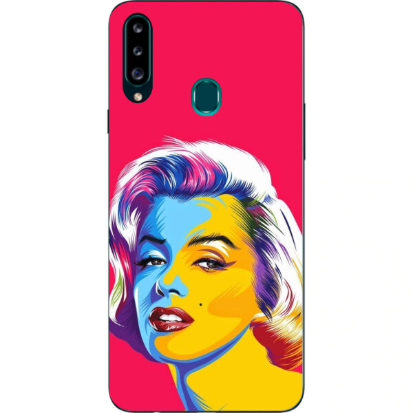 

Бампер силиконовый чехол Amstel для Samsung A20s Galaxy A207F с картинкой Монро