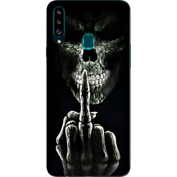 

Бампер силиконовый чехол Amstel для Samsung A20s Galaxy A207F с картинкой Рука