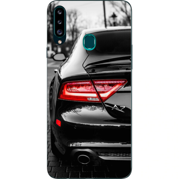 

Бампер силиконовый чехол Amstel для Samsung A20s Galaxy A207F с картинкой Машина