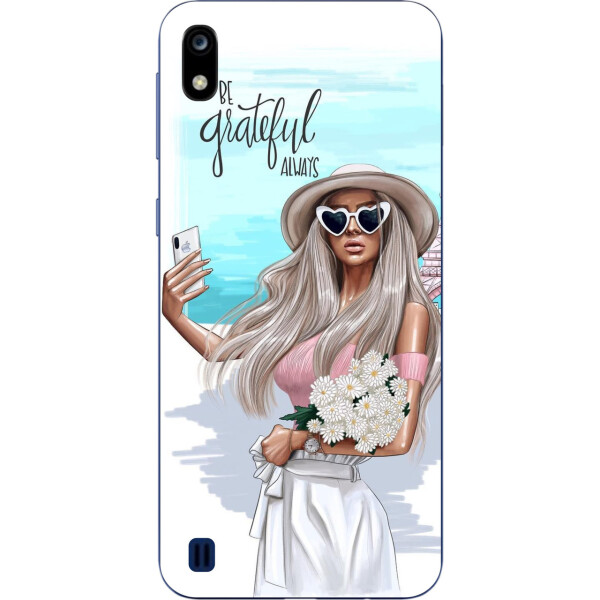 

Силиконовый чехол Amstel с рисунком для ZTE Blade A7 2019 Селфи