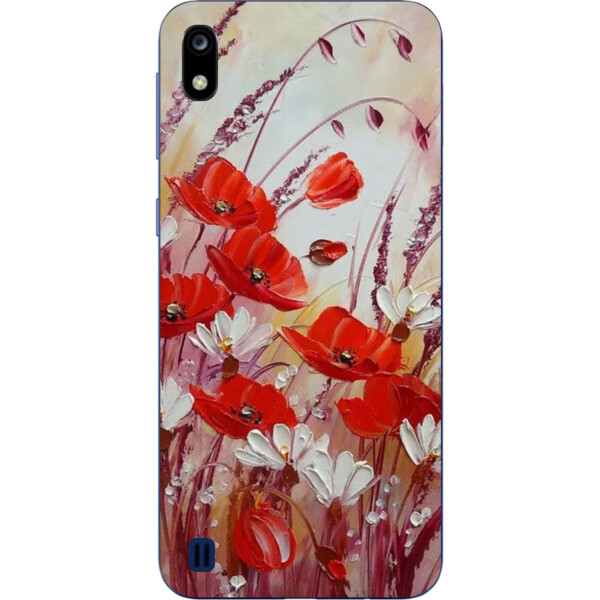 

Силиконовый чехол Amstel для ZTE Blade A7 2019 с картинкой Маки в поле