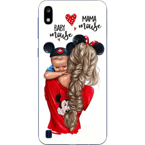 

Силиконовый чехол бампер Amstel для ZTE Blade A7 2019 с картинкой Мама и малыш