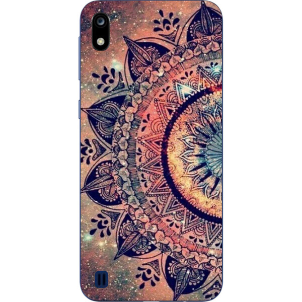 

Силиконовый чехол бампер Amstel для ZTE Blade A7 2019 с картинкой Мандала