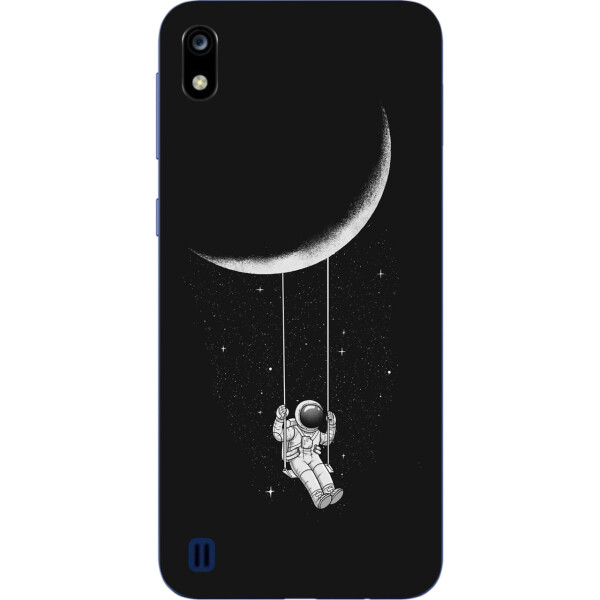 

Силиконовый чехол бампер Amstel для ZTE Blade A7 2019 с картинкой Лунные качели