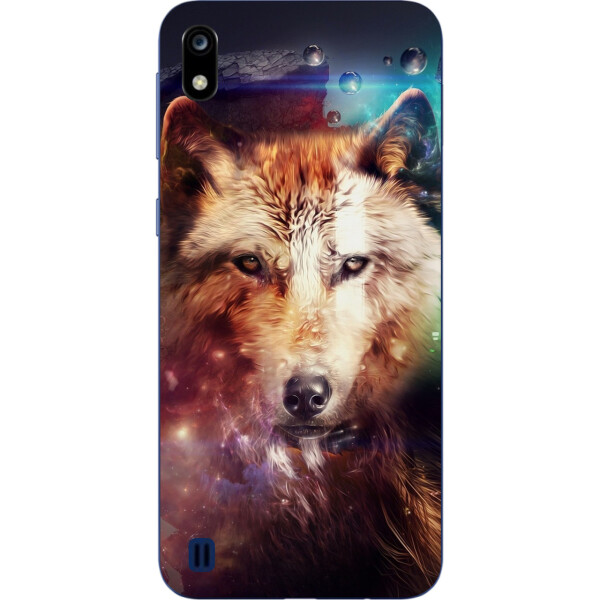

Чехол силиконовый Amstel для ZTE Blade A7 2019 с картинкой Космический волк