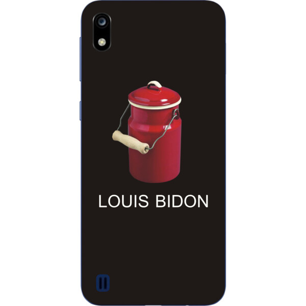 

Антибрендовый силиконовый чехол Amstel для ZTE Blade A7 2019 с картинкой Louis Bidon