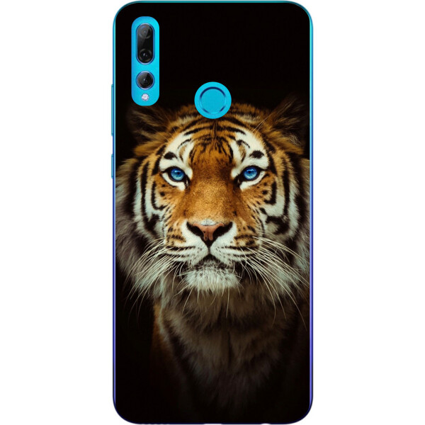 

Силиконовый чехол Amstel для Huawei P Smart Plus 2019 с картинкой Тигр на черном фоне