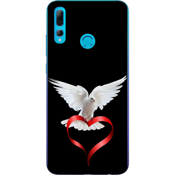 

Силиконовый чехол бампер Amstel для Huawei P Smart Plus 2019 с картинкой Голубь
