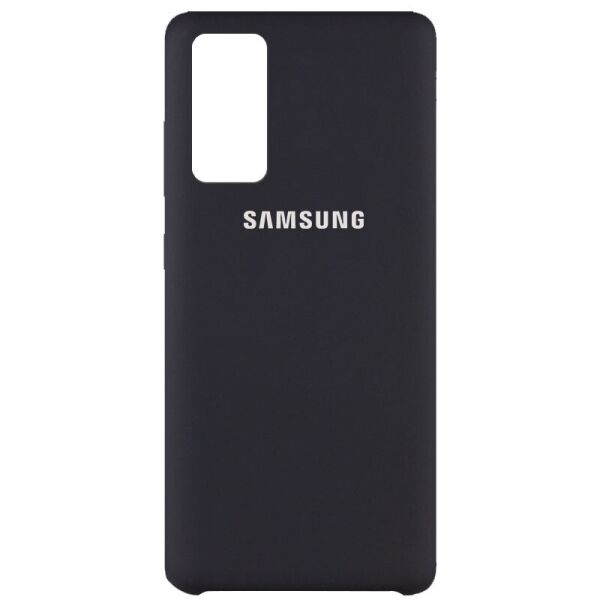 

Противоударный Защитный Силиконовый Чехол - Накладка Epik Silicone Cover (AAA) для Samsung Galaxy S20 FE Термополиуретановый / с Микрофиброй / Матовый / Черный / Black